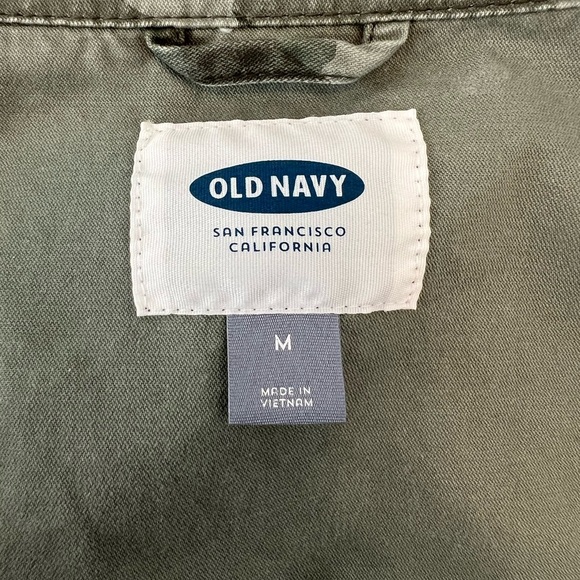 Old Navy Field Army Jacket Size Medium - Picture 3 of 4